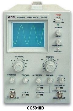 Osciloscópios de Um Canal Marca Micel Modelos CQ5010A e CQ5010B