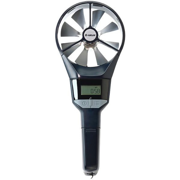 Anemômetro Digital Portátil - Sistema Ventoinha com Hélice Rotativa Modelo LCA 301